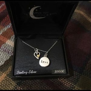 Love you to the moon and back necklace